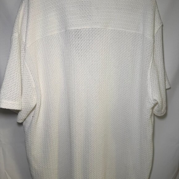 Goodfellow & Co. XXL White Camp Shirt - Picture 3 of 4